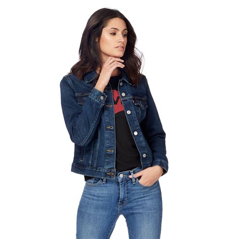 levis female denim jacket.